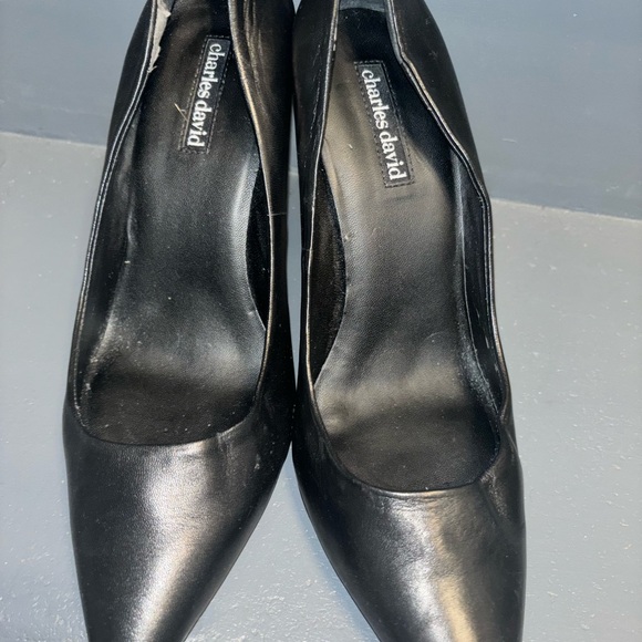 Charles David heals authentic soft leather Size US 8.5 - Picture 5 of 6